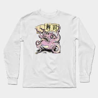 Sushi monster in color ! Long Sleeve T-Shirt